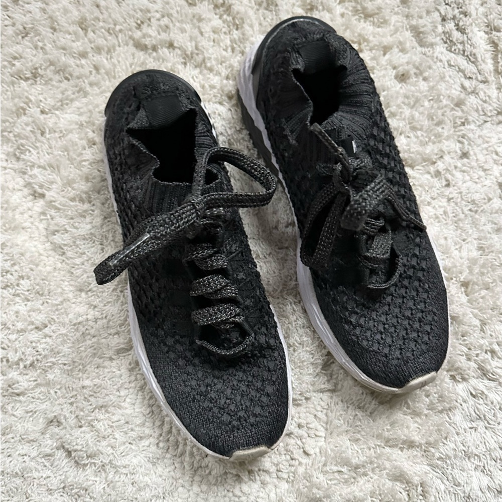 NoBull Women's Allday Knit black gray sneaker trainer size 7 shoe